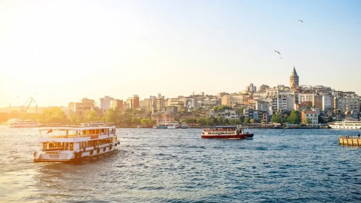 Hava durumu raporu ile ilgili grafik ve hava tahmin haritası.