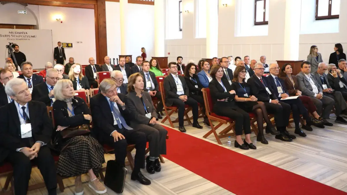 Mudanya barış sempozyumu başladı