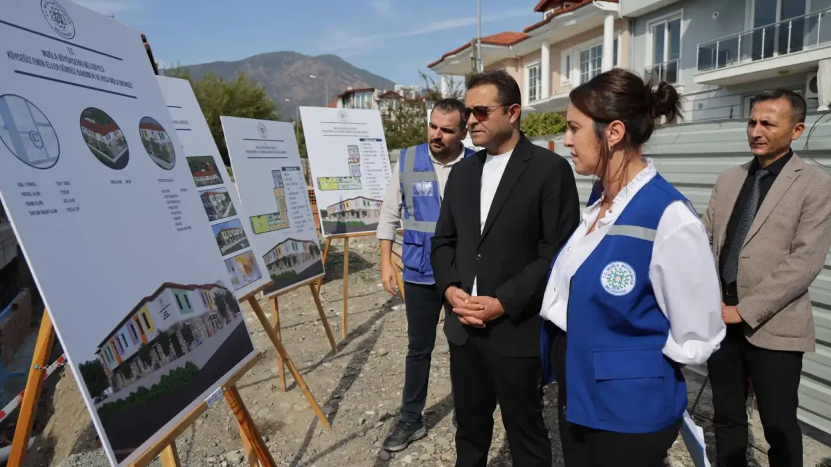 Köyceğiz'de devam eden yatırım projeleri