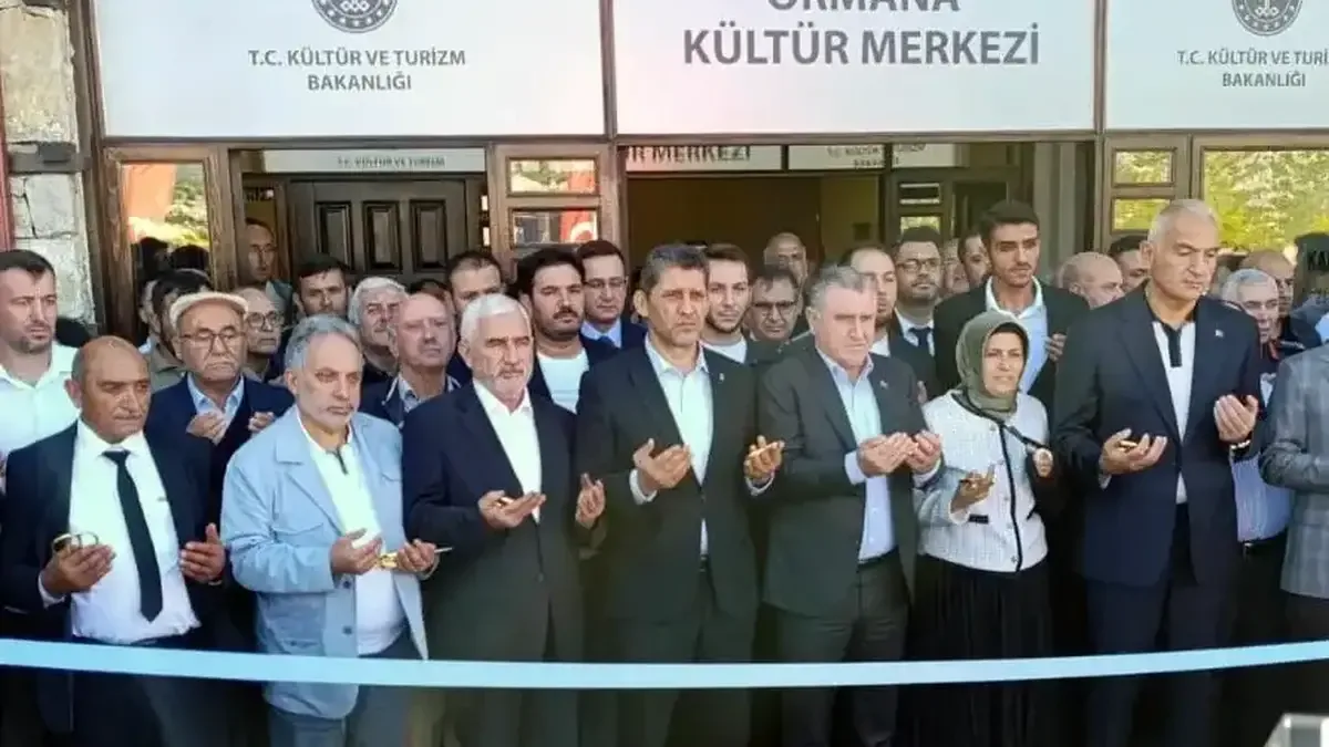 Mustafa Yalçın, Antalya'da kültürel yatırımların açılışında yer aldı.