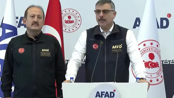 İçişleri Bakanı Mustafa Çiftçi, sel felaketi sonrası açıklamalarda bulundu.