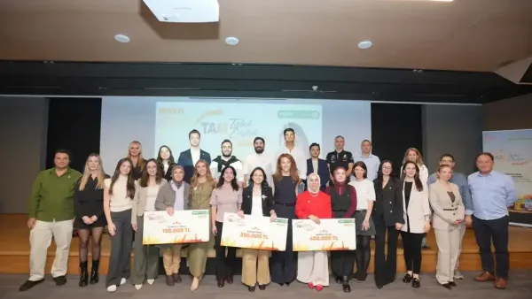 Tam Tahıl Tam Destek Projesi'nin kazananları ve ödül töreni.