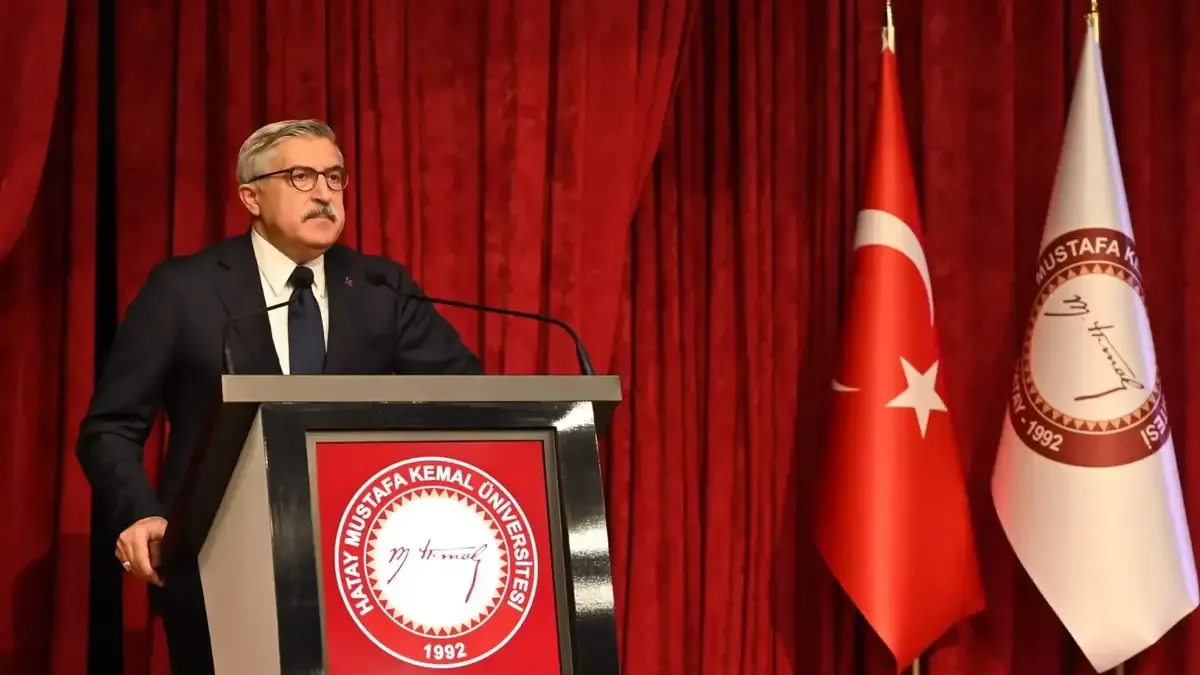 Hüseyin Yayman, Hatay'da terörsüz Türkiye sürecini anlattı.
