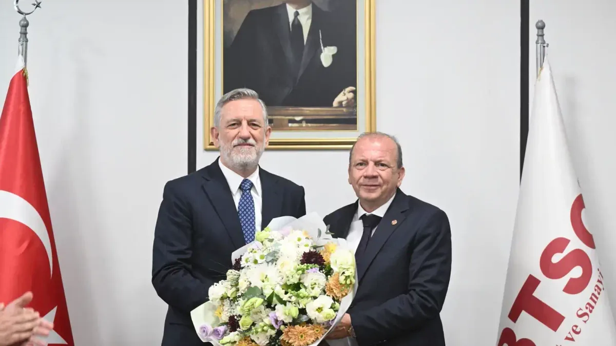 BTSO devir teslim töreninde yeni yönetim belirlendi.