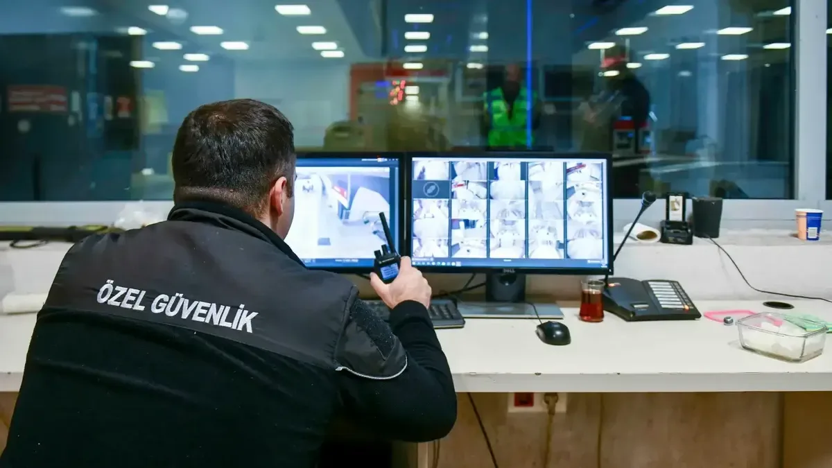 Ankara yürüyen merdiven ve sirenli uyarı sistemi