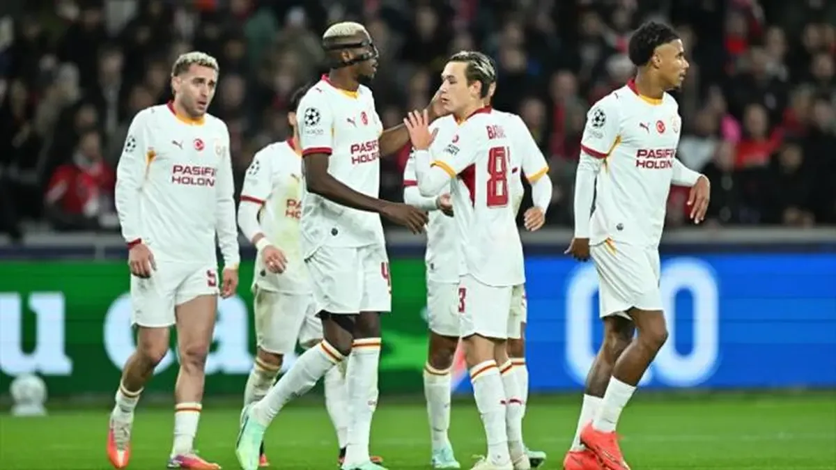 Galatasaray, Lille deplasmanında 4-2'lik galibiyet elde etti.
