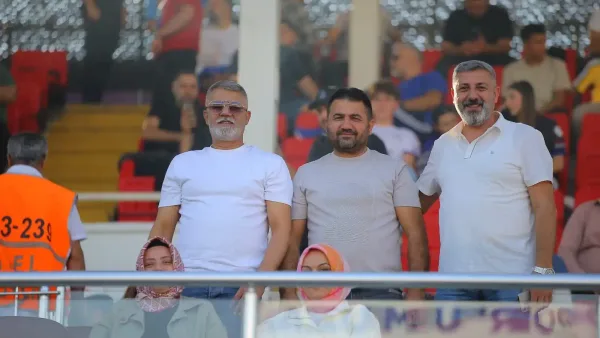 Erhan Yıldız, Gebzespor'un maçında tribünde yer aldı.