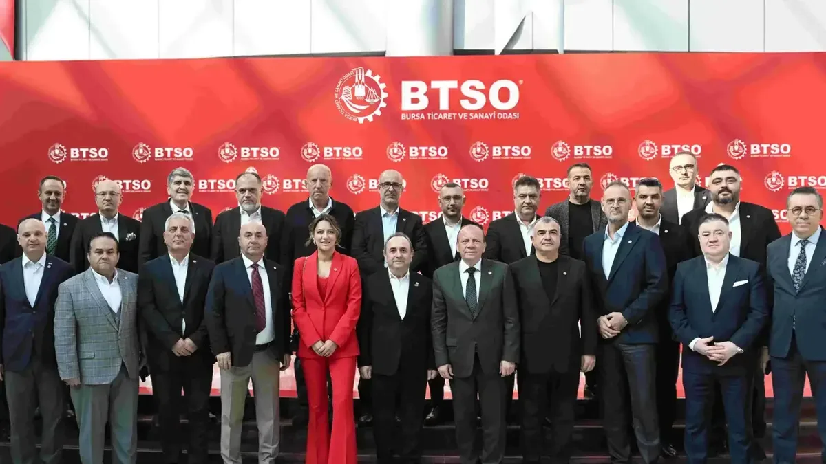 BTSO Yönetim Kurulu Başkanı Özer Matlı Meslek Komitesi toplantısında