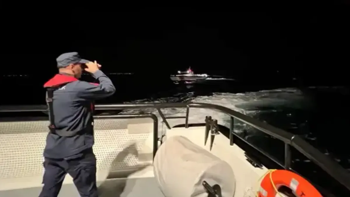 Ayvalık'ta batan teknede kayıp kişi bulundu - Detay Görsel 1