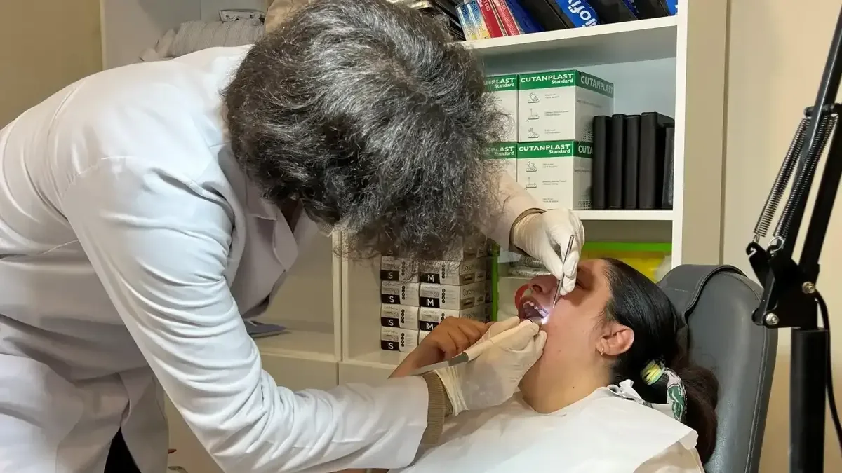 Gonca Engelsiz Yaşam Merkezi'nde diş sağlığı taraması gerçekleştirildi.