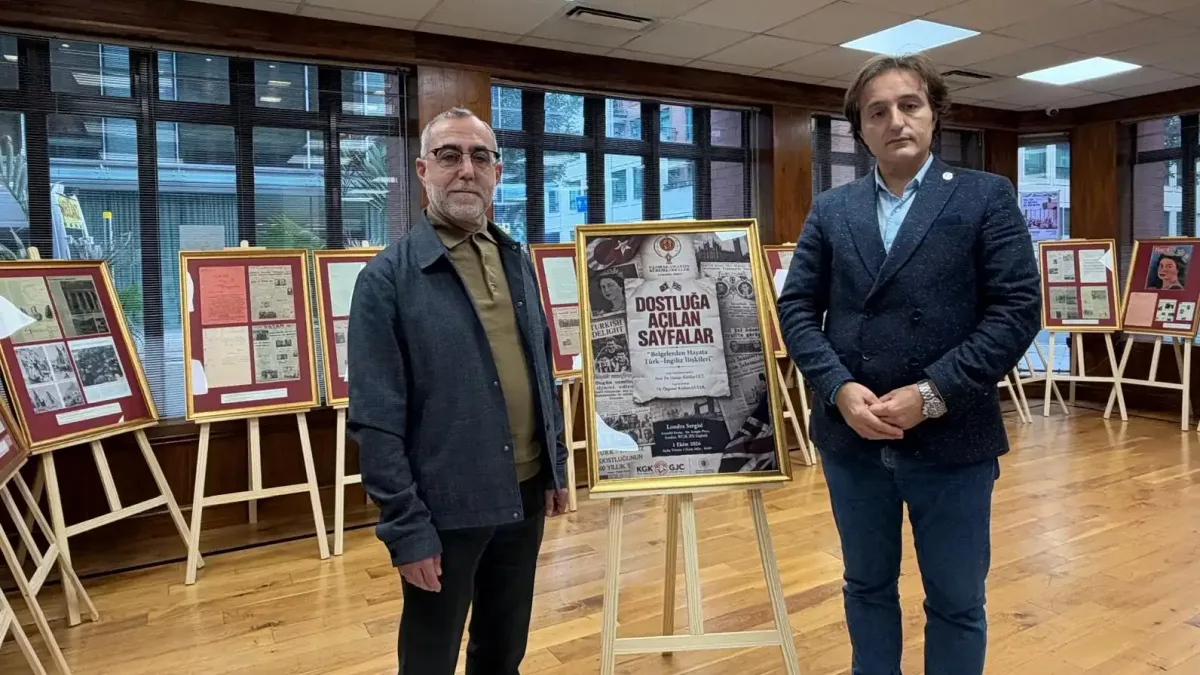 kgk'nin londradaki Türk-İngiliz ilişkileri sergisi
