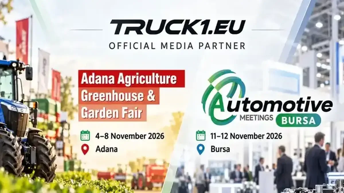 Truck1, Adana ve Bursa'daki sektör etkinliklerinde yer alacak.