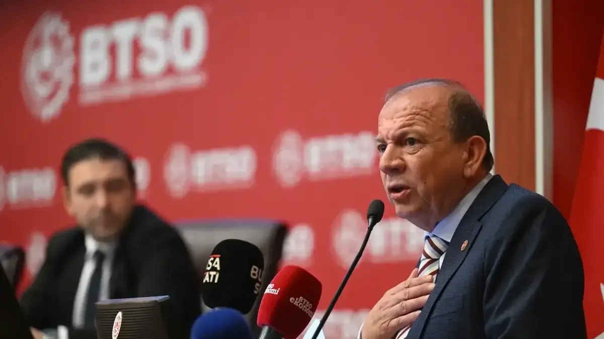 BTSO Meclis Toplantısı'nın görüntüsü