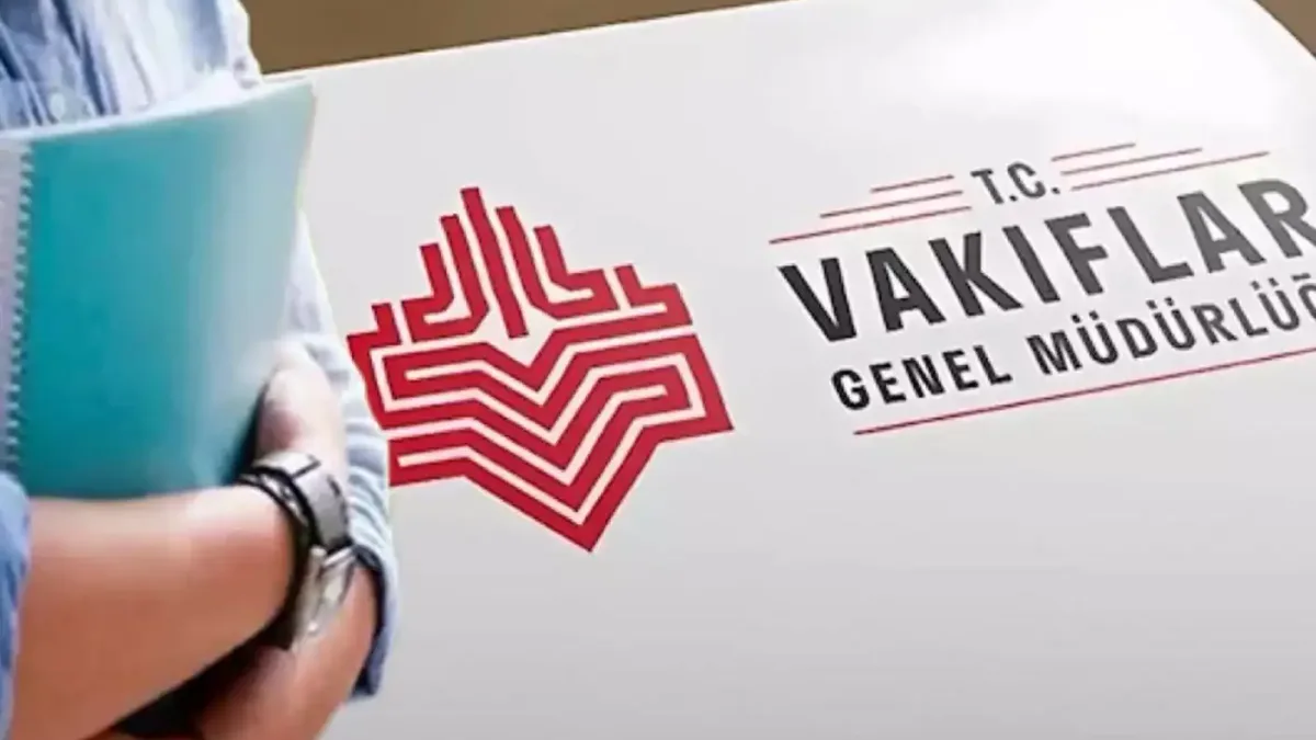 Vakıflar Genel Müdürlüğü'nün burs programı duyurusu