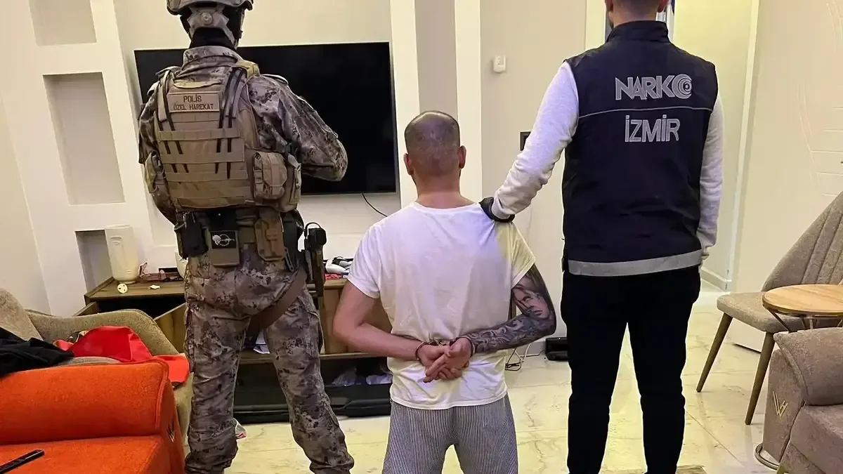 Almanya'da aranan Valmir Berisha, İzmir'de yakalandı.