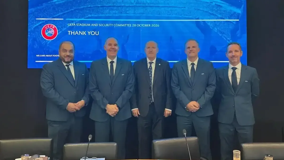 UEFA Stadyum ve Güvenlik Komitesi toplantısı Nyon, İsviçre