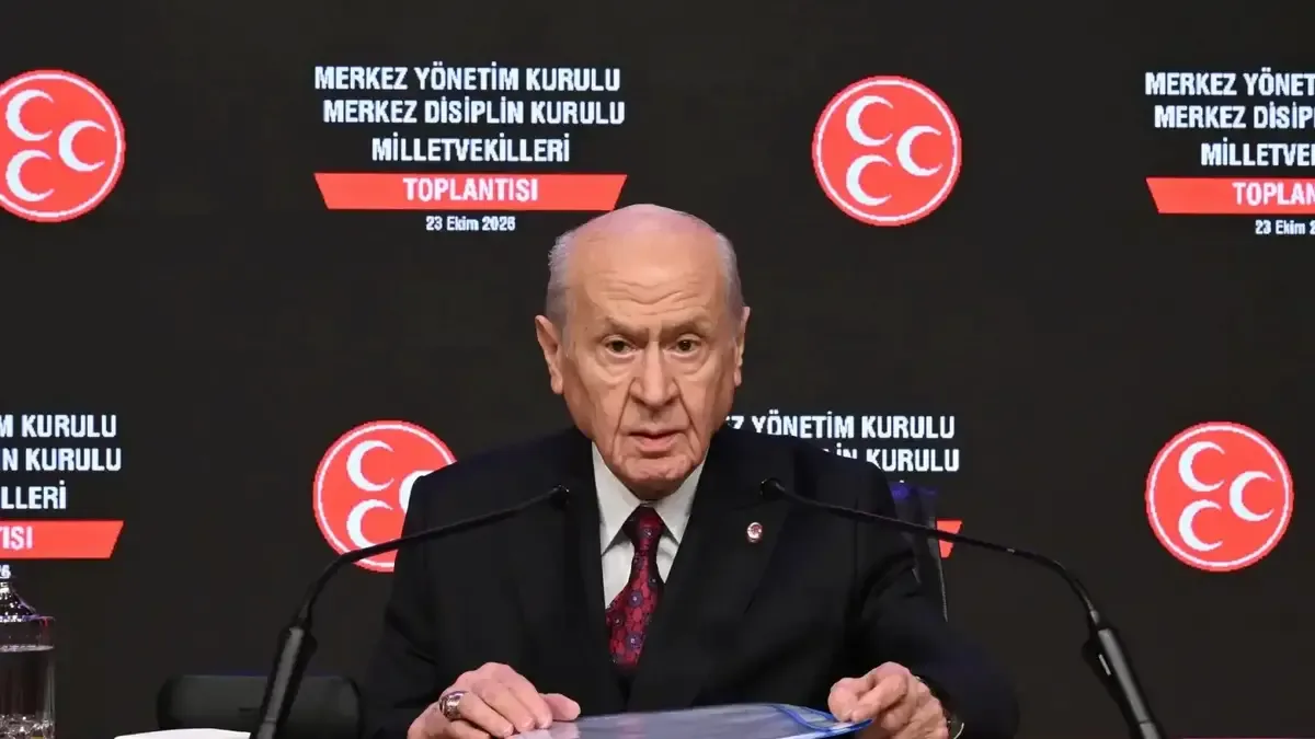 MHP Genel Başkanı Devlet Bahçeli, toplantıda önemli açıklamalarda bulundu.
