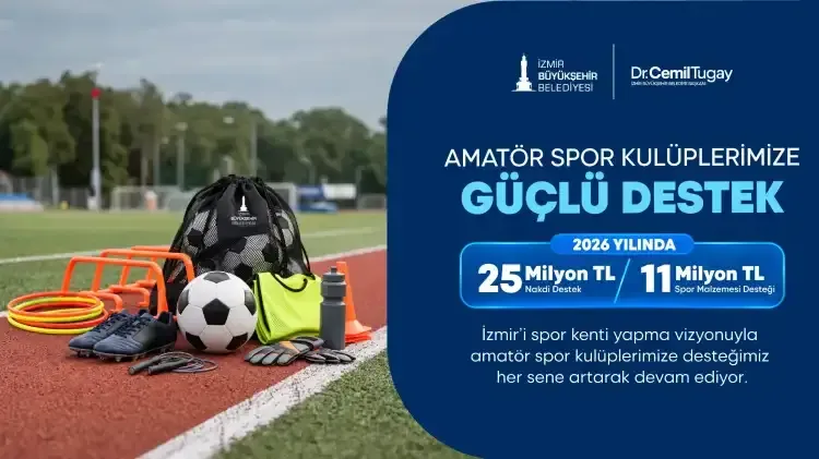 İzmir Büyükşehir amatör spora 36 milyon TL destek veriyor - Detay Görsel 1