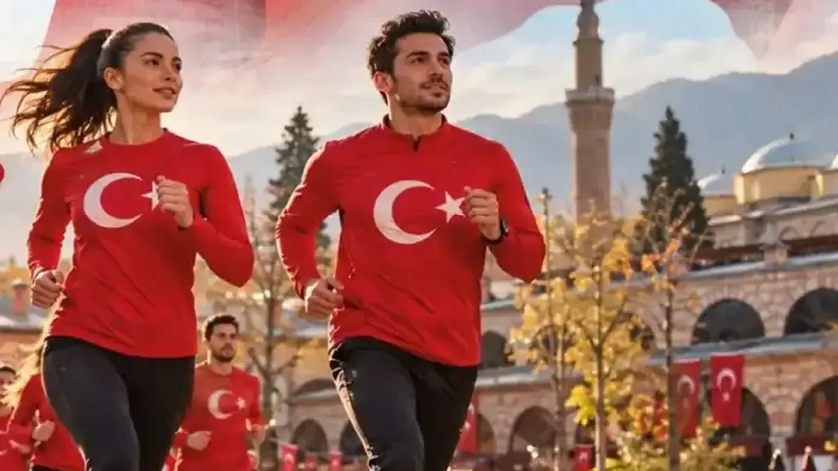 Bursalılar Cumhuriyet Koşusu'na hazırlanıyor.