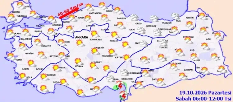Yurtta hava durumu raporu açıklandı - Detay Görsel 1
