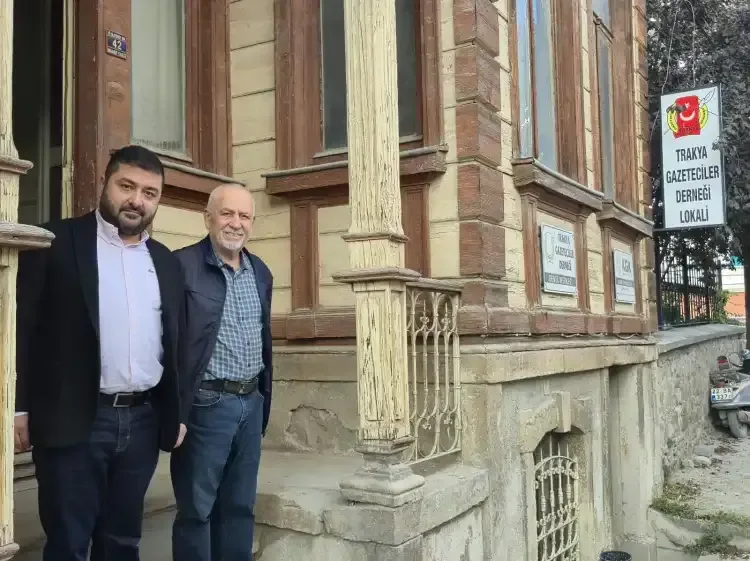 CHP'li Yazgan Trakyalı gazetecileri ziyaret etti - Detay Görsel 1