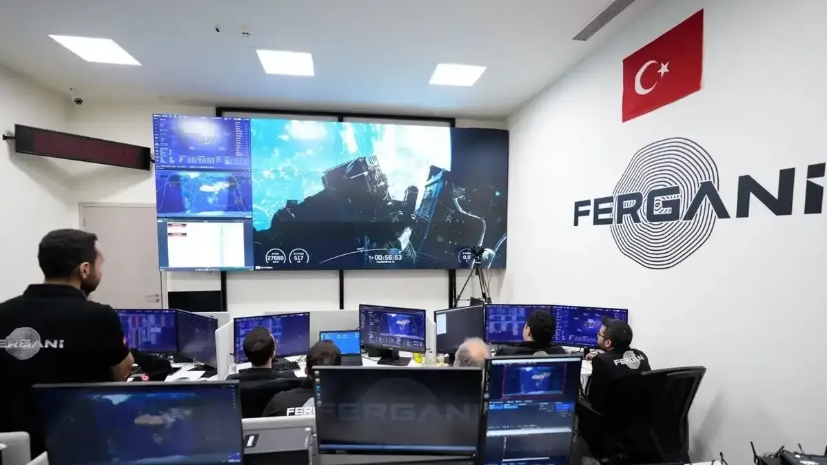 Fergani Uzay, altıncı uydusu FRG-100D4'ü uzaya fırlattı.