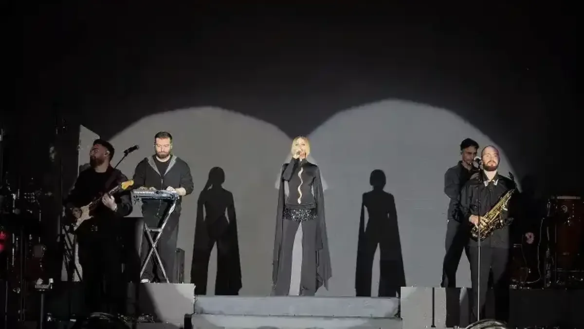 Diyarbakır Kültür Yolu Festivali'nde konser anları.