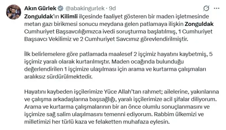 Zonguldak'ta maden faciası: 3 ölü, 5 yaralı - Detay Görsel 1