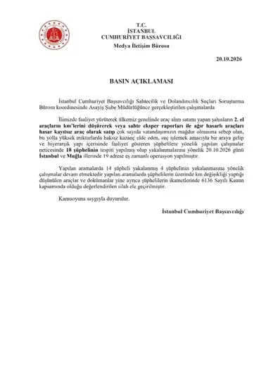 İkinci elde dolandırıcılık operasyonu: 18 gözaltı - Detay Görsel 1