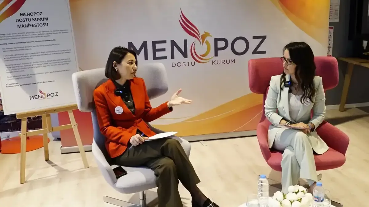 Menopozun iş hayatındaki etkileri üzerine bir söyleşi gerçekleştirildi.