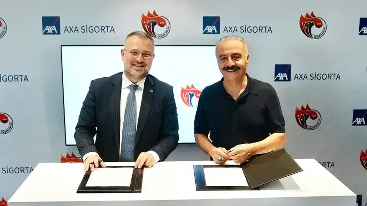 Düşbelen Spor Kulübü ve AXA Türkiye iş birliği tanıtım toplantısı.