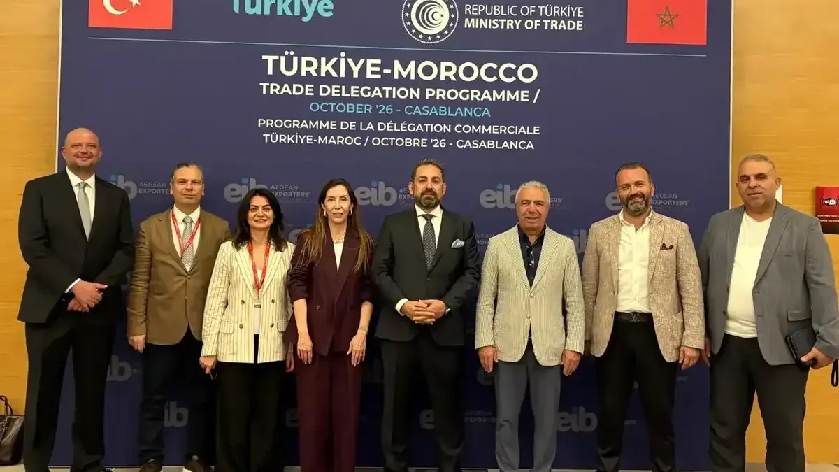 Ege İhracatçı Birlikleri, Fas'ta ticaret heyeti düzenledi.