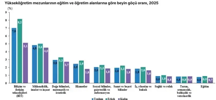 Beyin göçünde İstanbul birinci sırada - Detay Görsel 1
