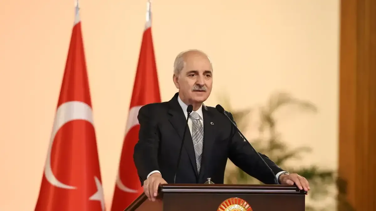 TBMM Başkanı Numan Kurtulmuş, Lüksemburg Temsilciler Meclisi Başkanı Wiseler ile basın toplantısı düzenledi.