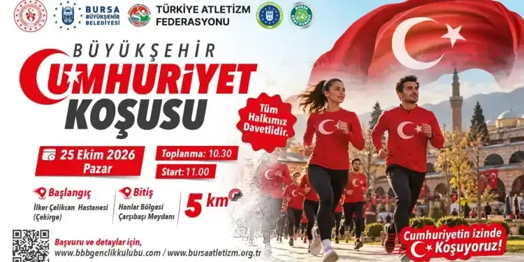 Bursalılar Cumhuriyet Koşusu'na katılacak - Detay Görsel 1