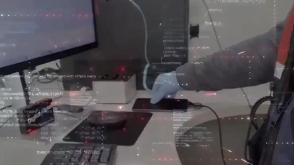 İçişleri Bakanlığı'nın düzenlediği operasyonlardan bir görüntü.