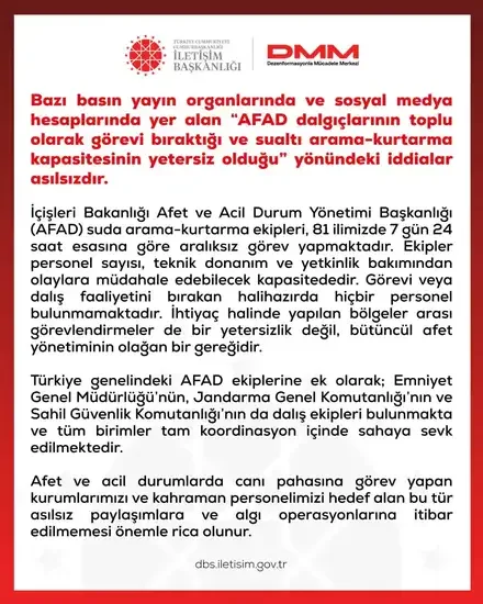 AFAD dalgıçları görevde kalmaya devam ediyor - Detay Görsel 1