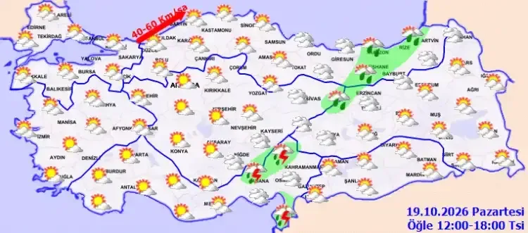 Yurtta hava durumu raporu açıklandı - Detay Görsel 2