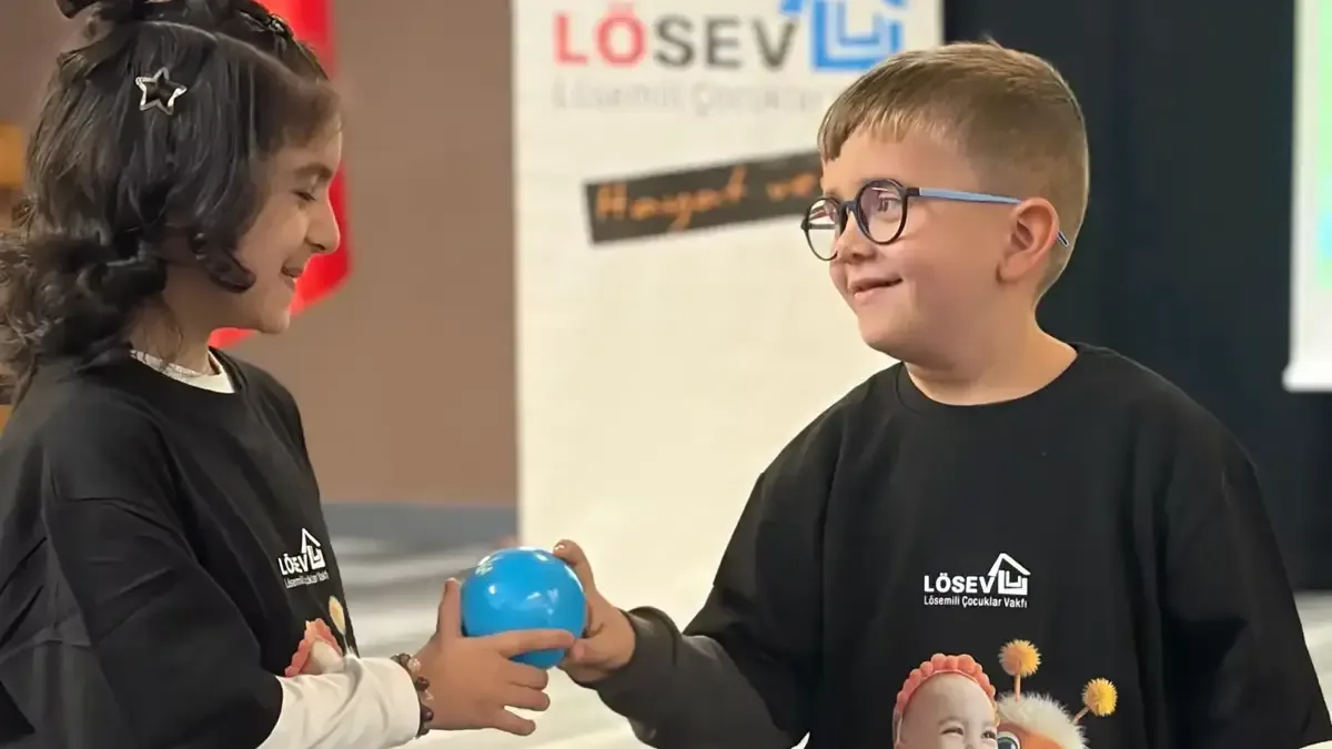 LÖSEV'in Balıkesir'de açtığı Canım Kardeşim Ders Evi'nden bir görüntü.