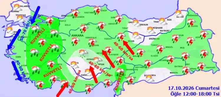 Meteoroloji kritik uyarılarda bulundu - Detay Görsel 2