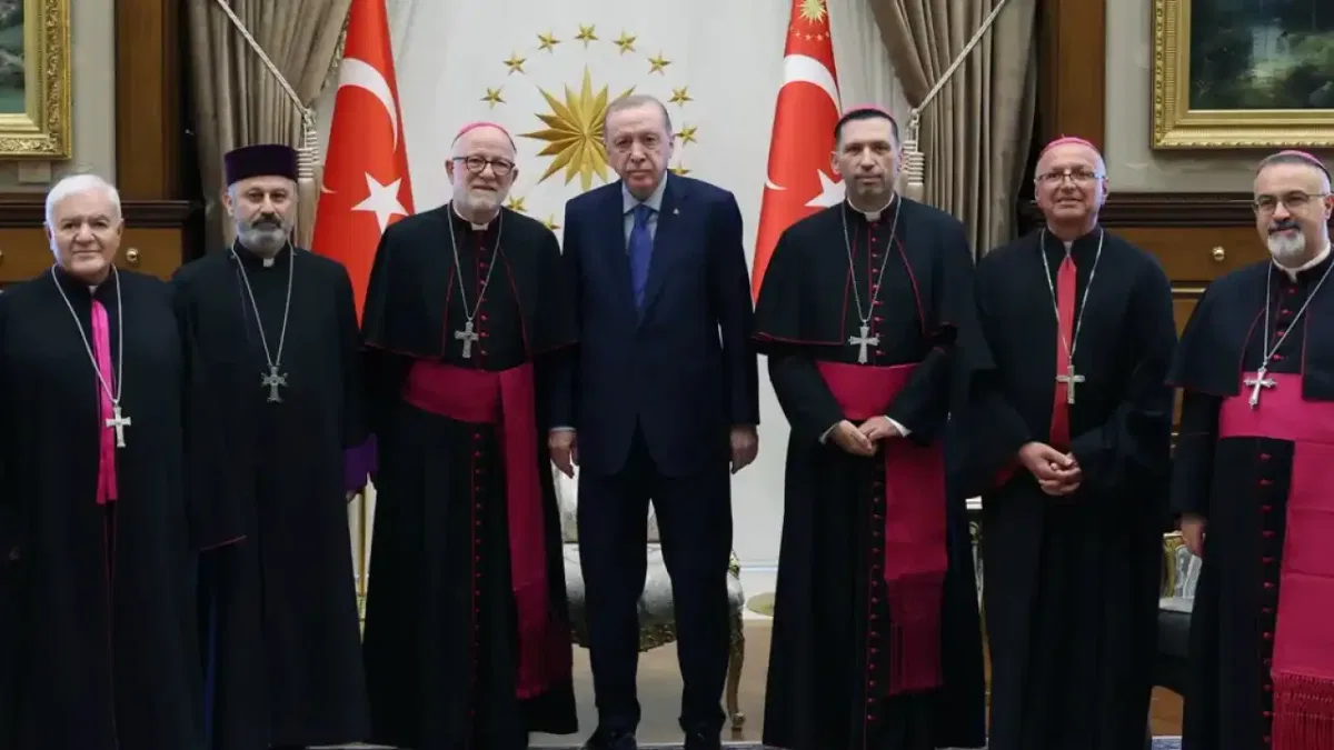Cumhurbaşkanı Erdoğan, Külliye'de ağırladı