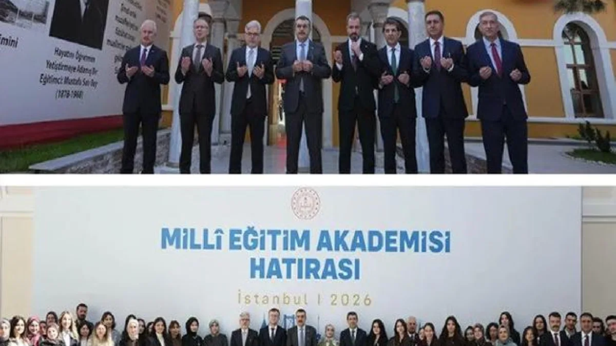 Milli Eğitim Akademisi 'ilk ders'le açıldı