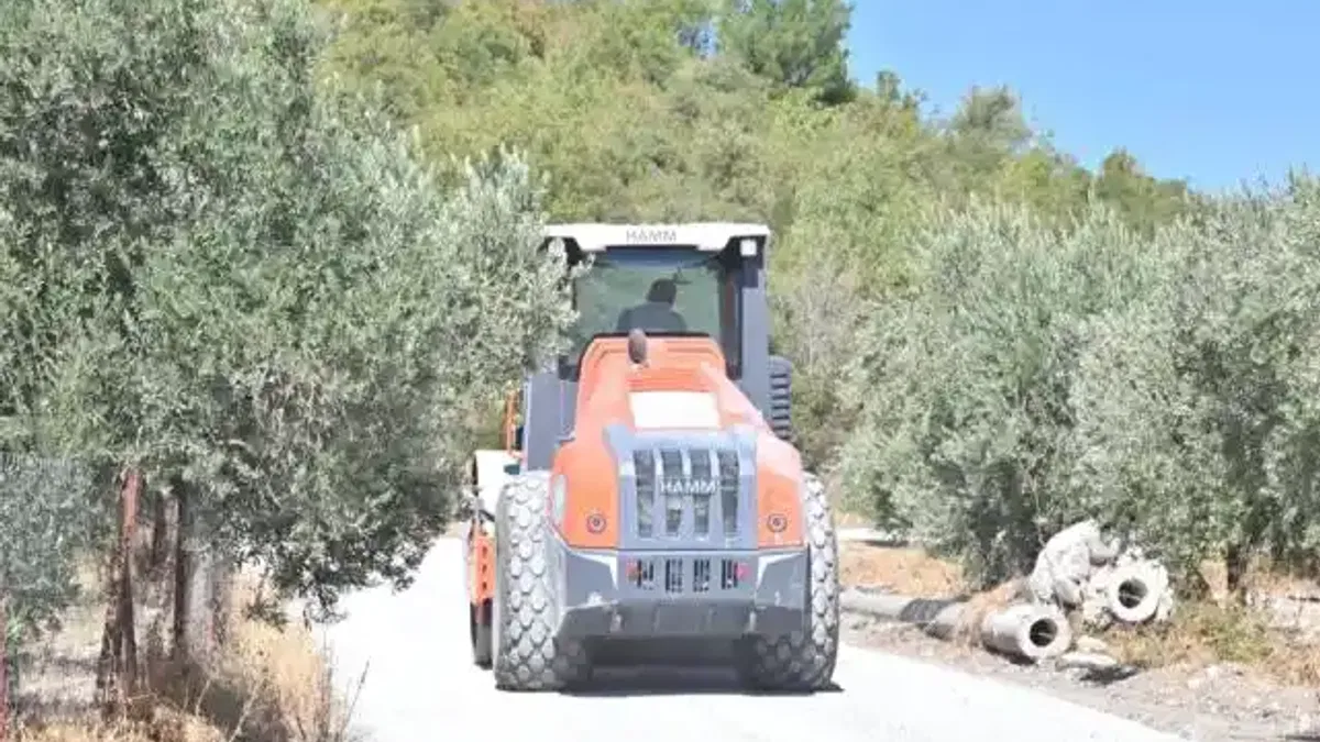Manisa’da hasat öncesi yol seferberliği