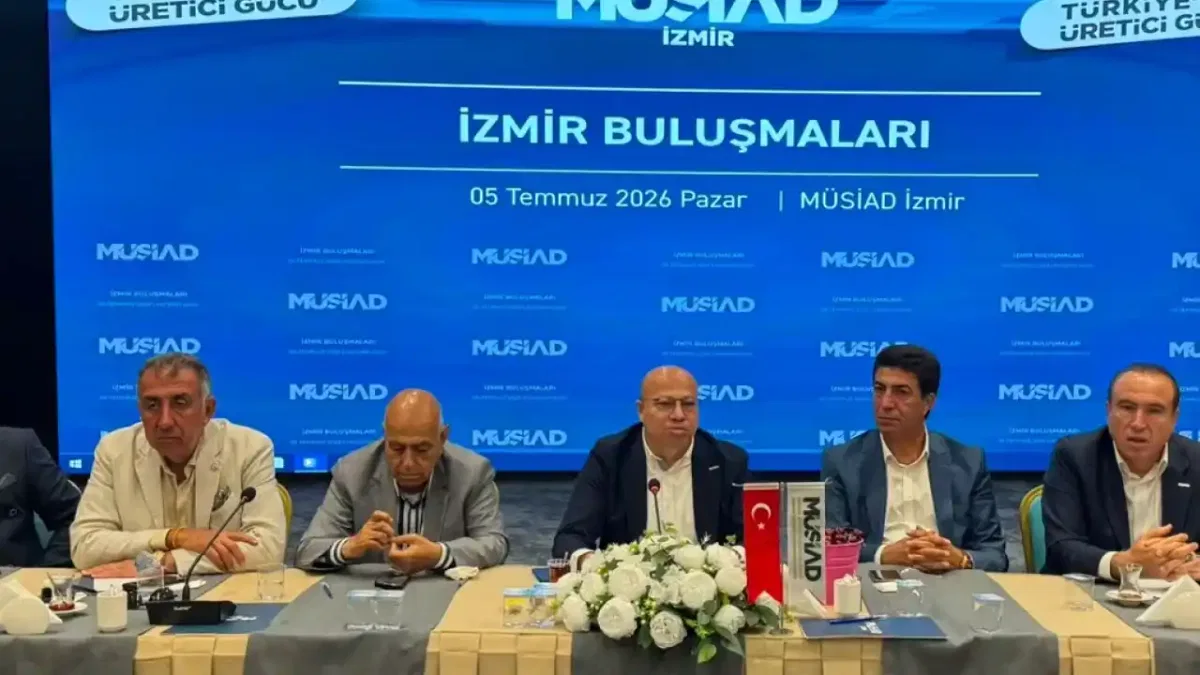 MÜSİAD İzmir Buluşmaları'nda Terörsüz Türkiye'ye destek