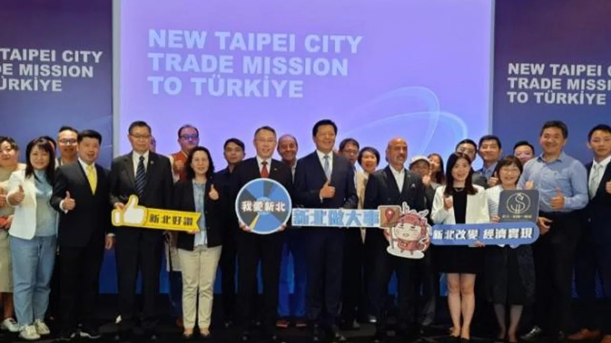 Yeni Taipei İhracat Geliştirme Heyeti Türkiye'de