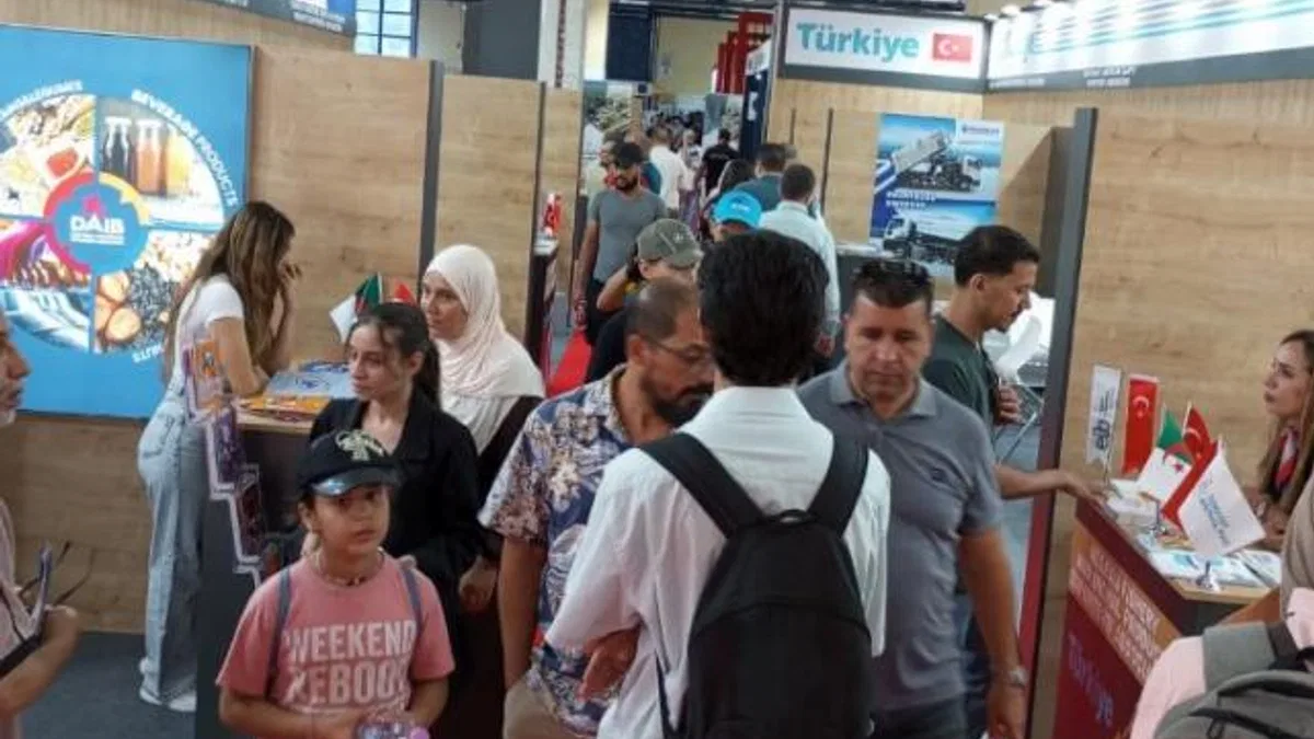 Cezayir’de Türk ürünlerine yoğun ilgi