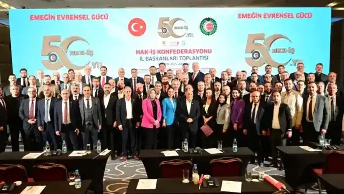 HAK-İŞ il başkanları Ankara'da buluştu