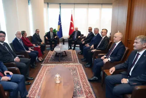Erdoğan, Kosova Başbakanını kabul etti