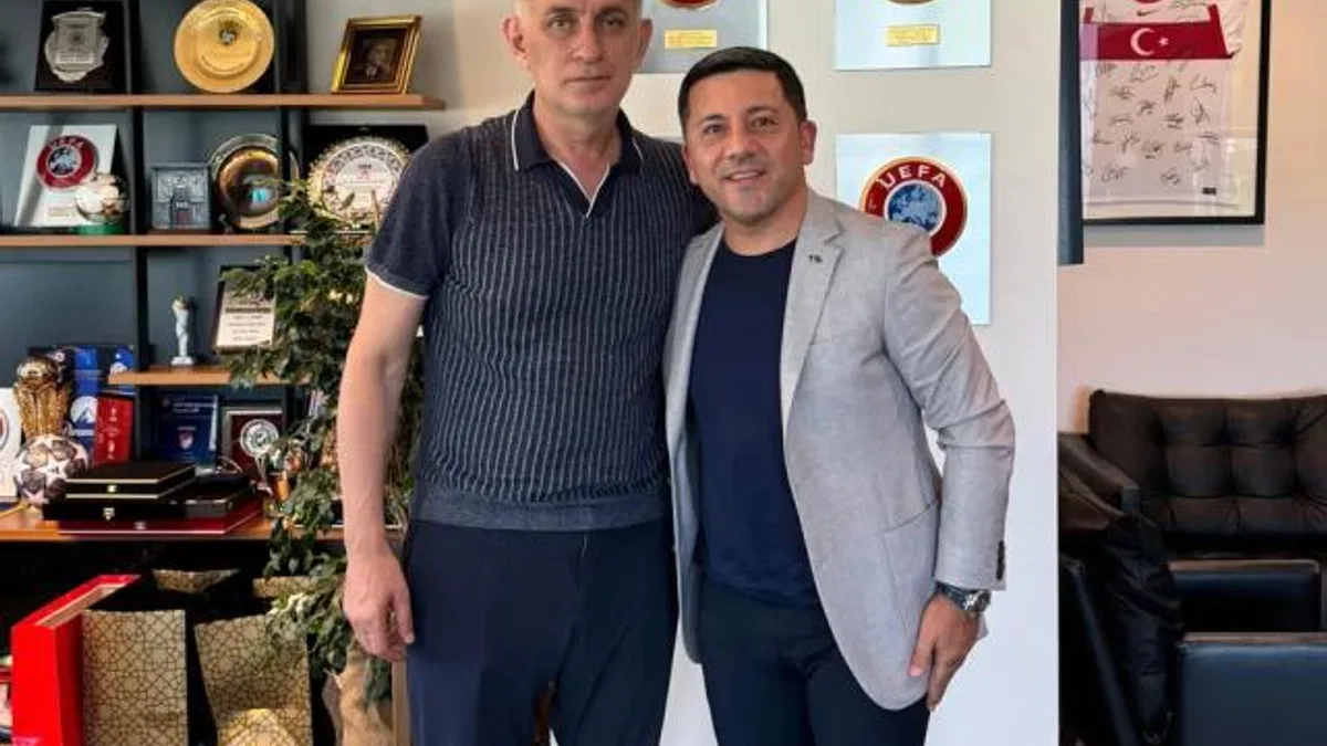 Arı’dan TFF Başkanı Hacıosmanoğlu'na ziyaret