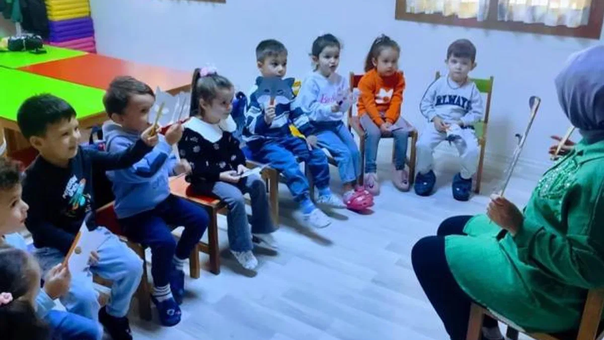 Manisalı miniklerin hayal gücü ÇKSM'lerde canlandı